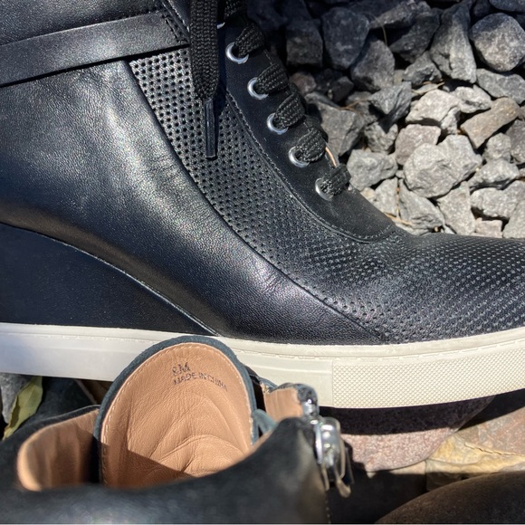 Lines Paulo wedge lace-up boots - Picture 7 of 11